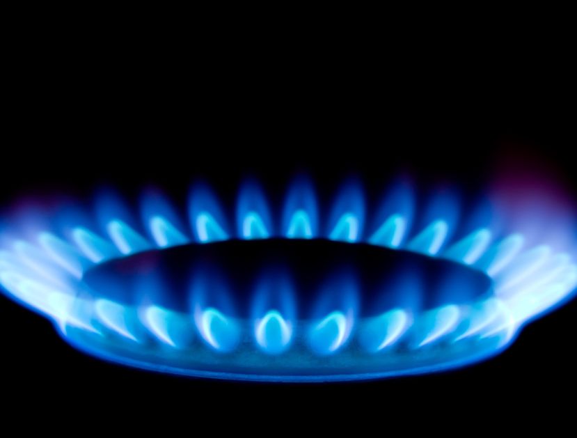 Image of gas stove flame